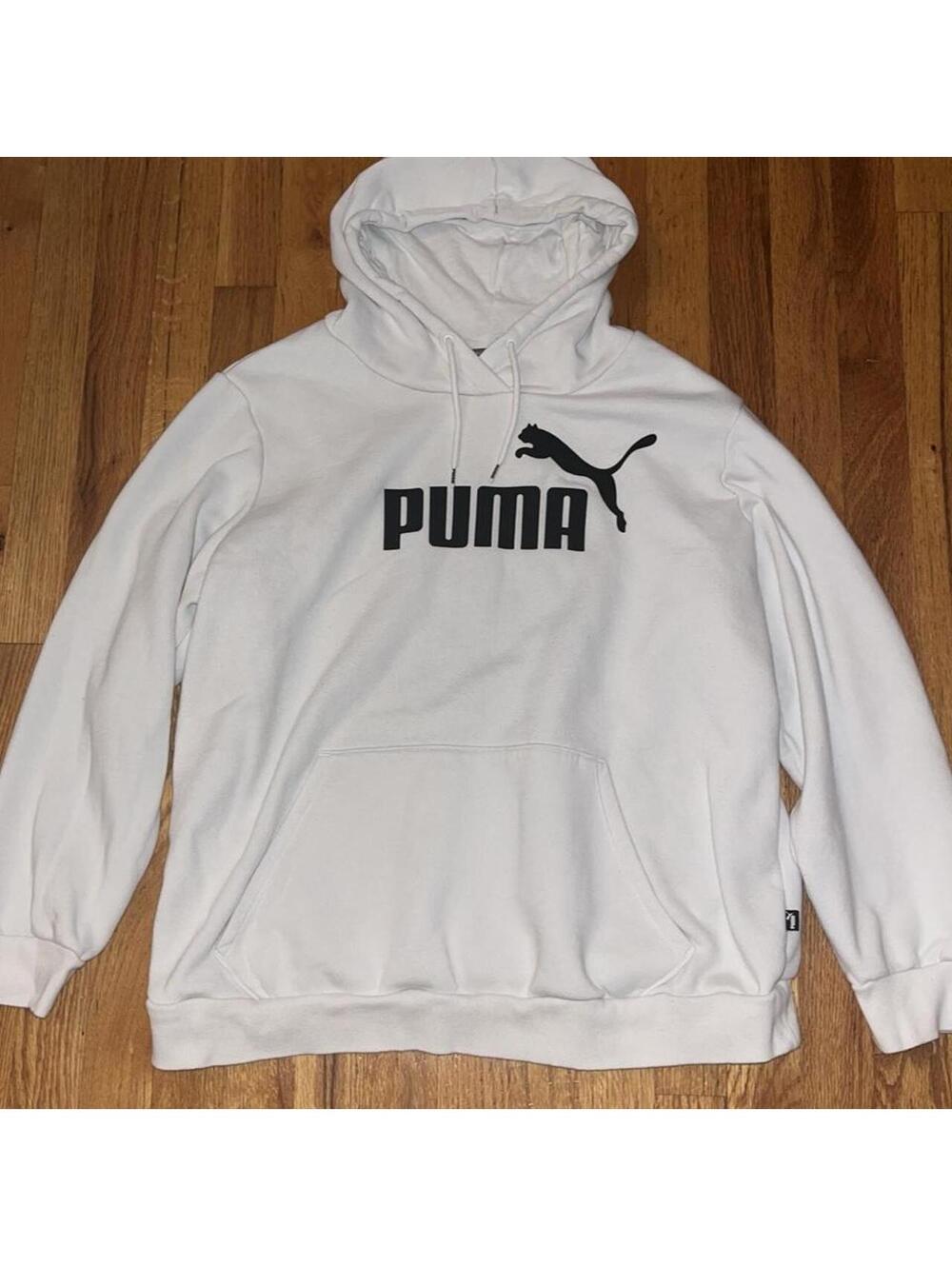 Puma Men's White Hoody